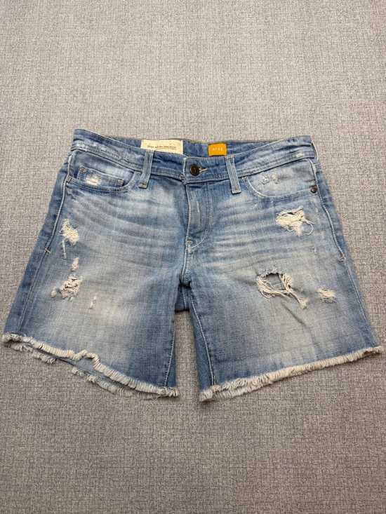 Pants - Anthropologie Pilcro & the Letterpress Distressed Denim Shorts Size 24